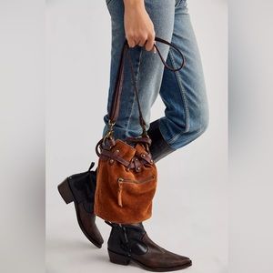 NWT FREE PEOPLE bucket bag!